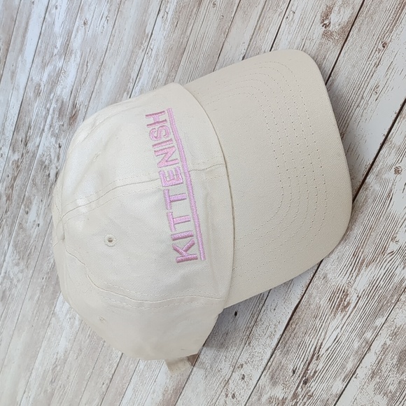 Kittenish Ball Cap in Cream Pink OS - Picture 5 of 16